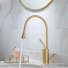 YL-02766GS water saving brass bathtub basin faucet luxury gold bathroom faucet